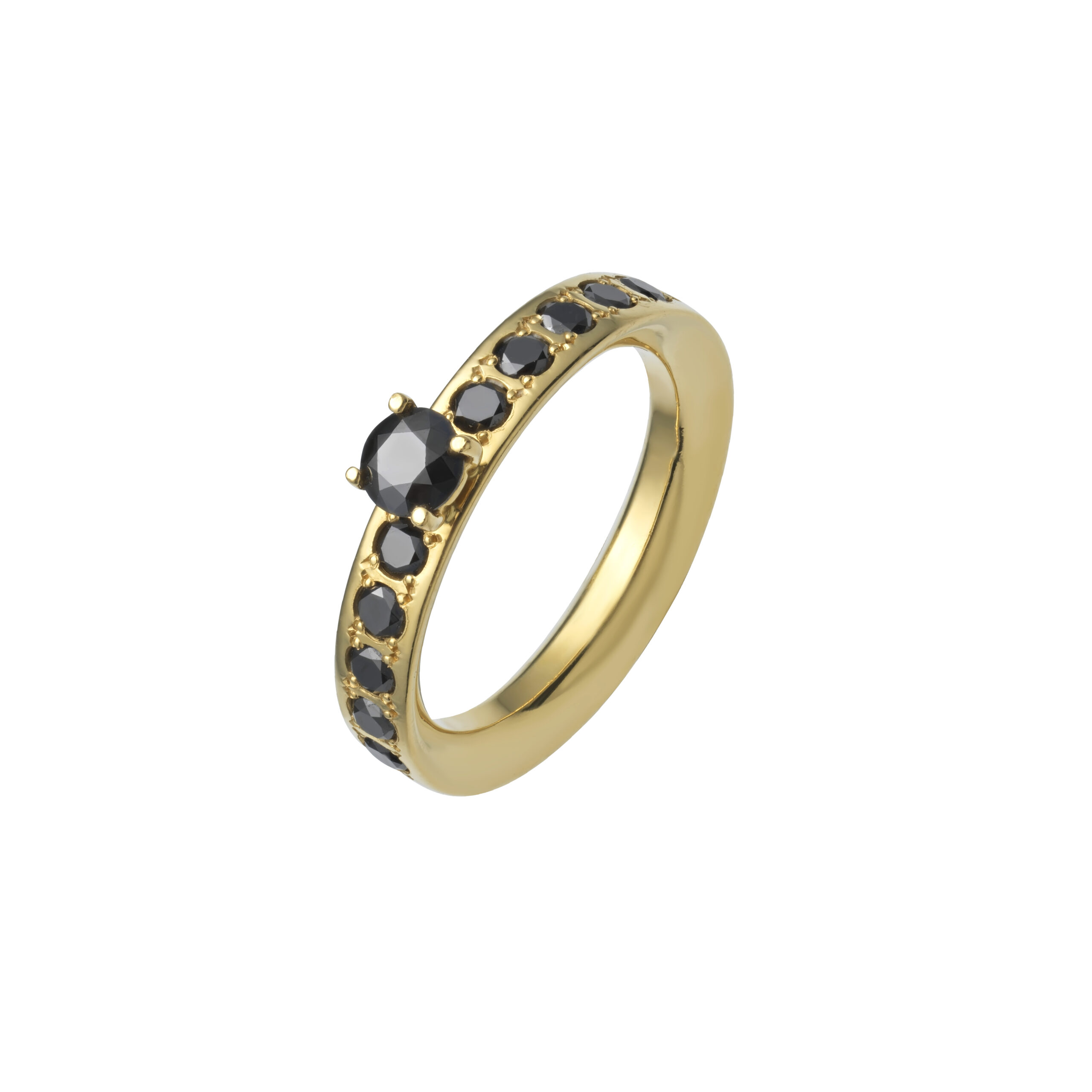 Black Mamba gyűrű (Au857)